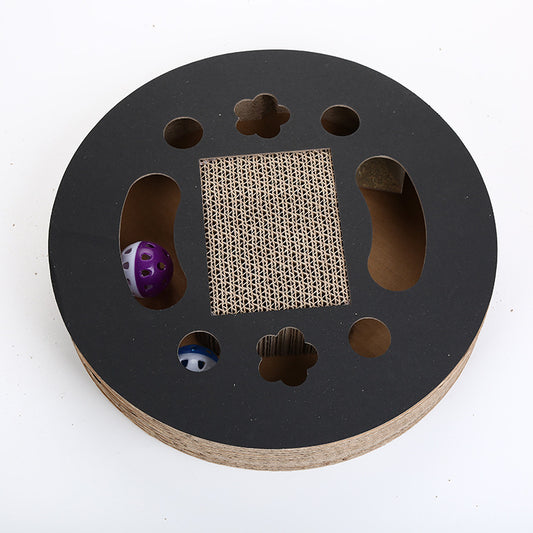 Claw & Play Interactive Cat Scratcher- 2-in-1 Scratch Toy 🐾