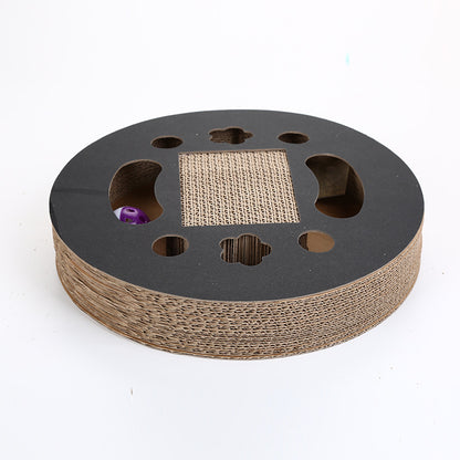 Claw & Play Interactive Cat Scratcher- 2-in-1 Scratch Toy 🐾