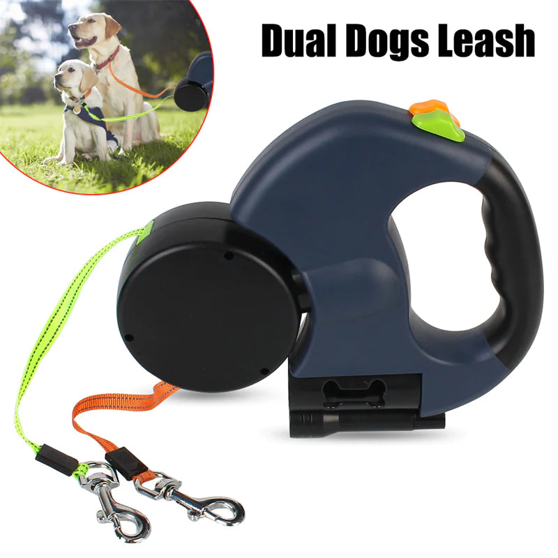 🐾 PawReach™️ Retractable Leash + FREE Portable Water Bottle