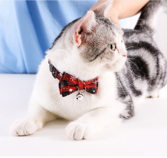 Elegant Cat Bowtie Collar Collection