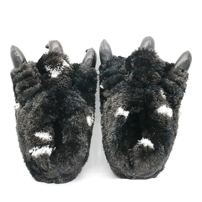 Cozy Claw Plush Slippers