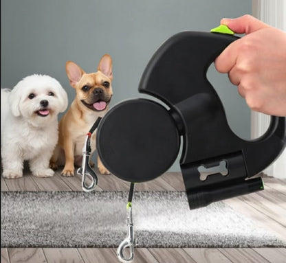 🐾 PawReach™️ Retractable Leash + FREE Portable Water Bottle