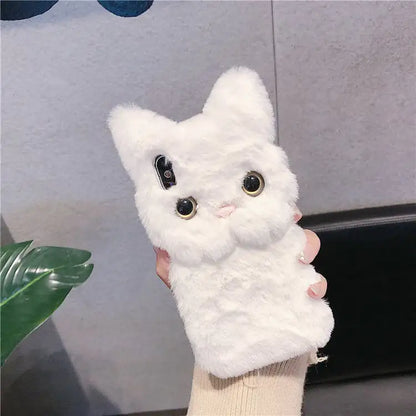 Plush Cat Phone Case
